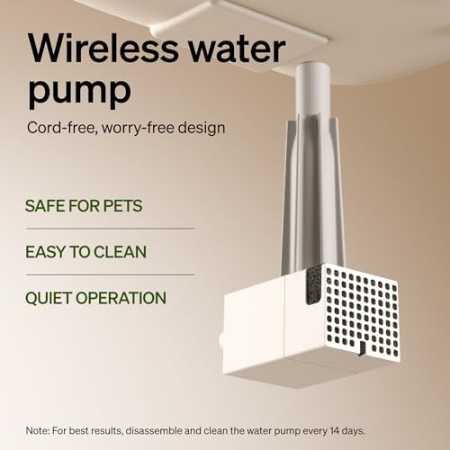 Dockstream 1 Cat Water Fountain (Black / Cordless Fountain)