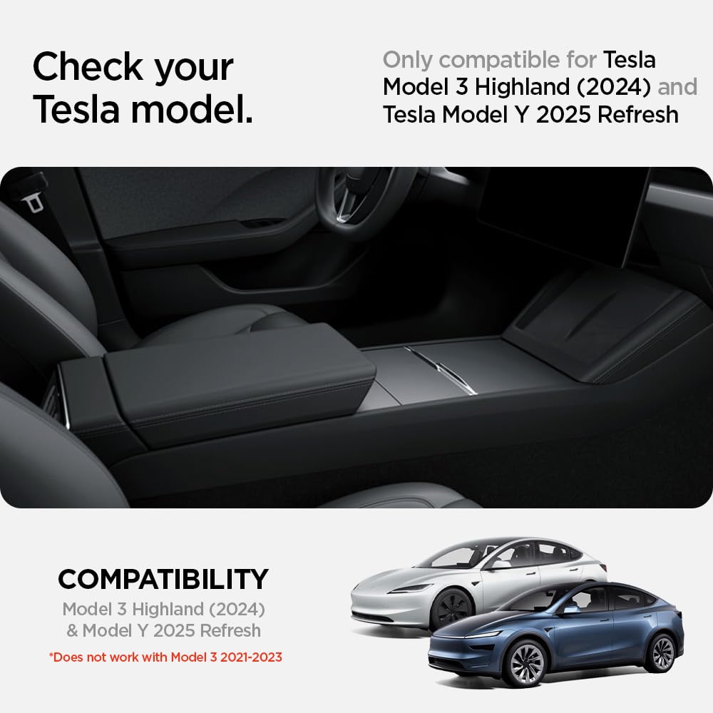 Console Organizer for Model Y Juniper (Center Console Organizer (Sliding))