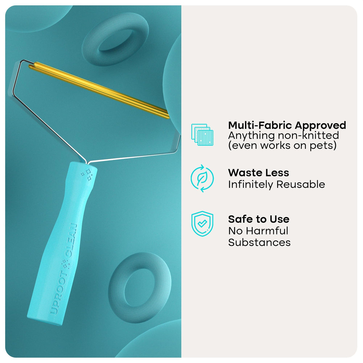 Pro Pet Hair Removal Tool (Blue / 1 Pack)