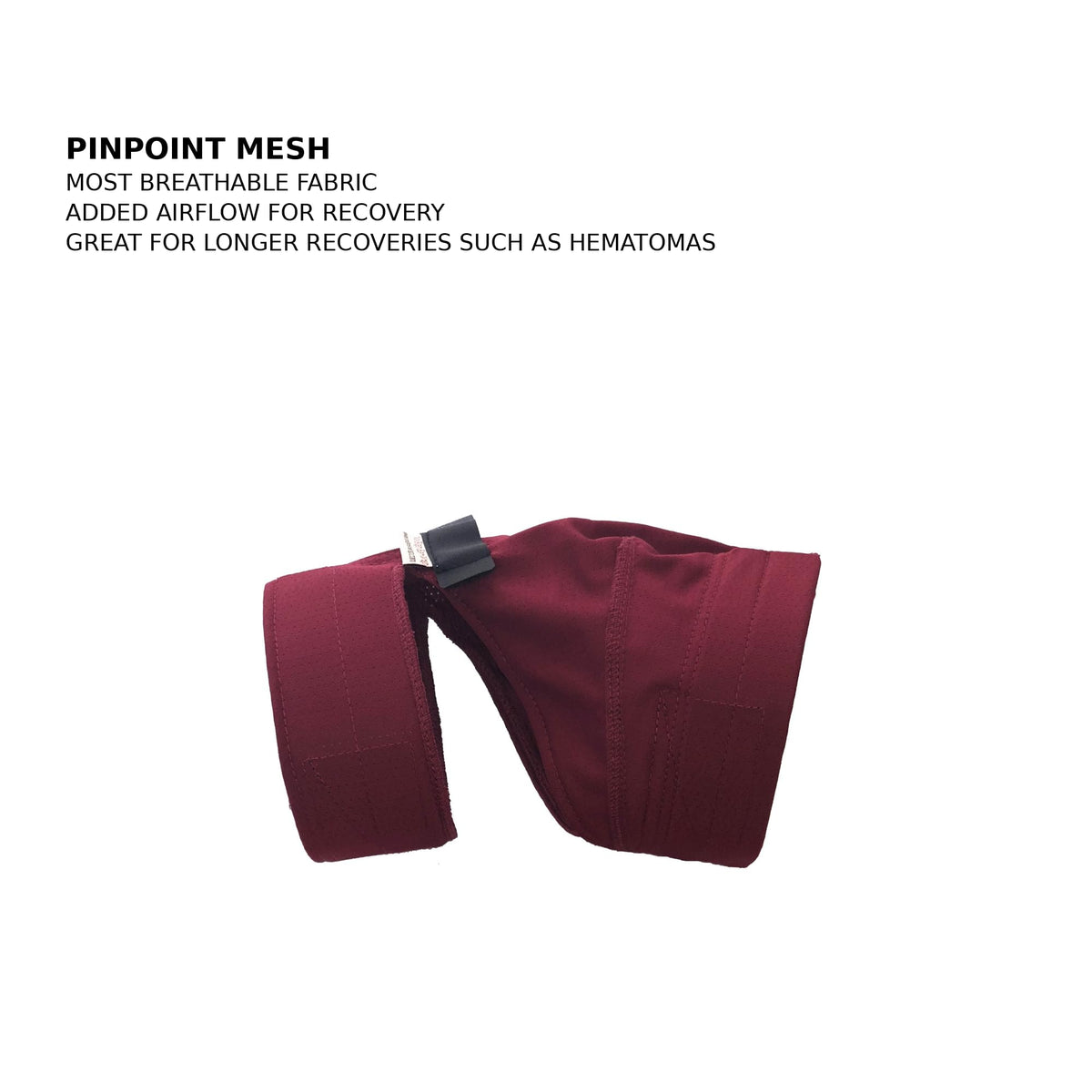 Ear Wrap Red Pinpoint Mesh (Red / Large)