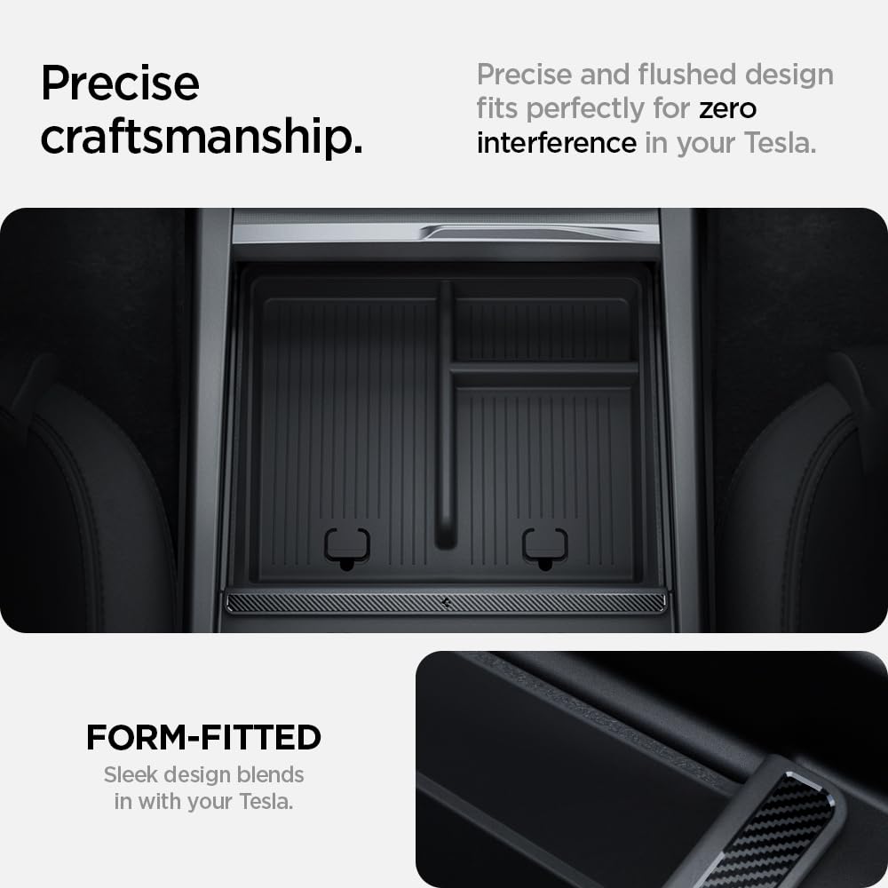 Console Organizer for Model Y Juniper (Center Console Organizer (Expanded))