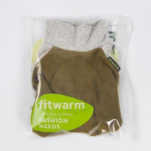 Turtleneck Raglan Dog Pajamas (Small / Dark Green)