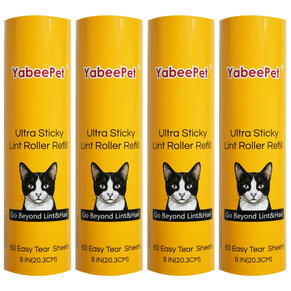 8 Inch Extra Sticky Large Lint Roller Refills