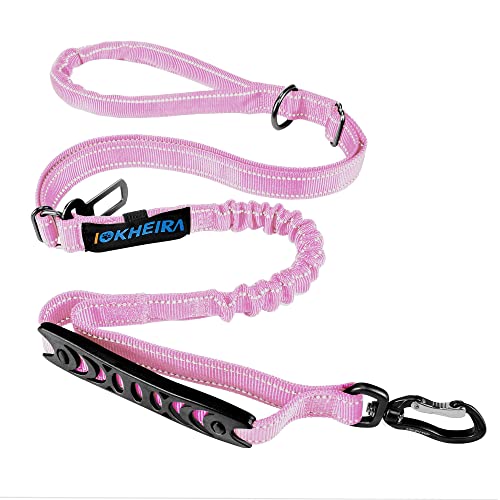 Dog Leash Multifunctional for Medium & Large Dogs (Pink)