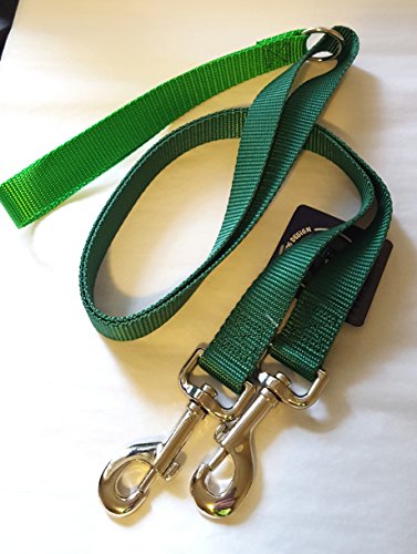 2 Hounds Freedom No Pull 1 Inch Training Leash ONLY Works with No Pull Harnesses (Green)