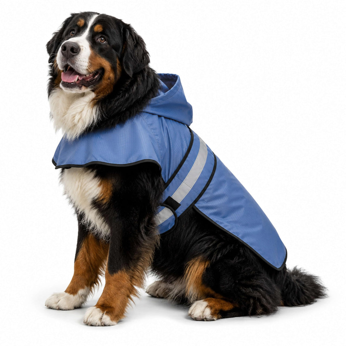Dogg Toggs Raincoat (Blue / X-Large)
