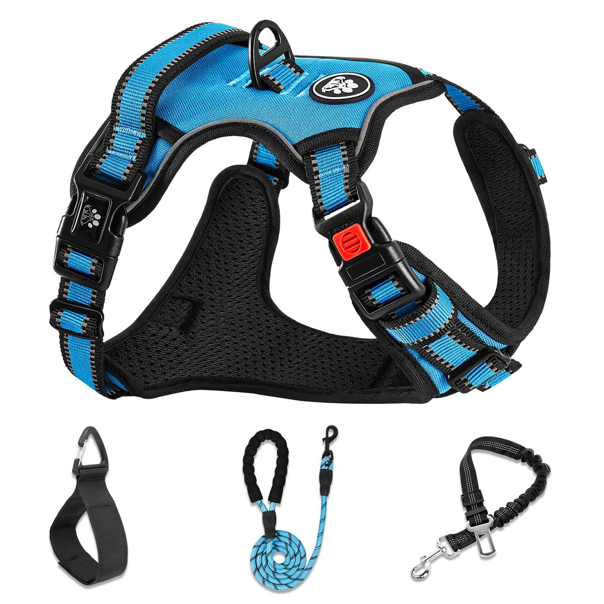 Dog Harness for Small Sized Dog (Blue / X-Small)