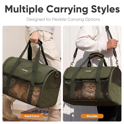 Cat Carrier Soft (Green)
