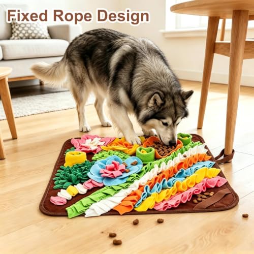 19.5" Large Snuffle Mat for Dogs (19.5"L x 19.5"W / blown)