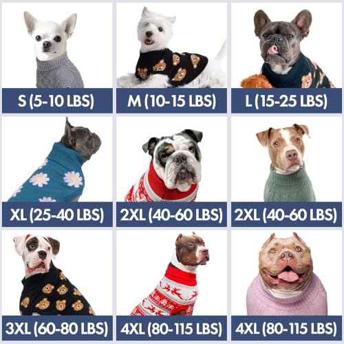 Christmas Knit Dog Sweater (Gingerbread / XX-Large)