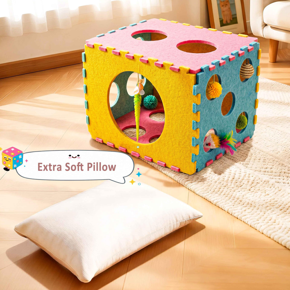 41 Pcs Interactive Cat Toys for Indoor Cats (Contemporary)