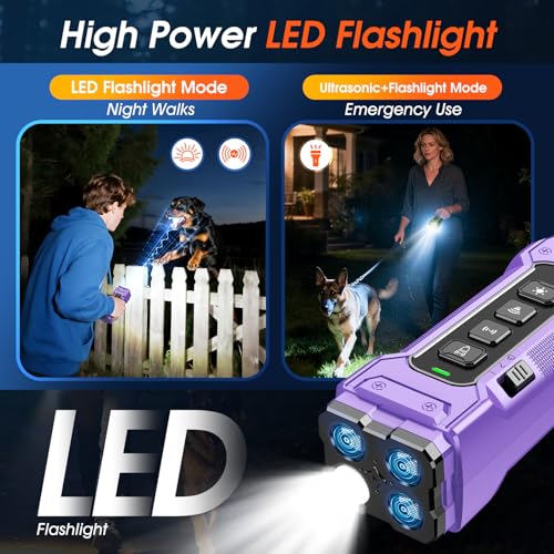 Dog Bark Deterrent Devices (Purple)