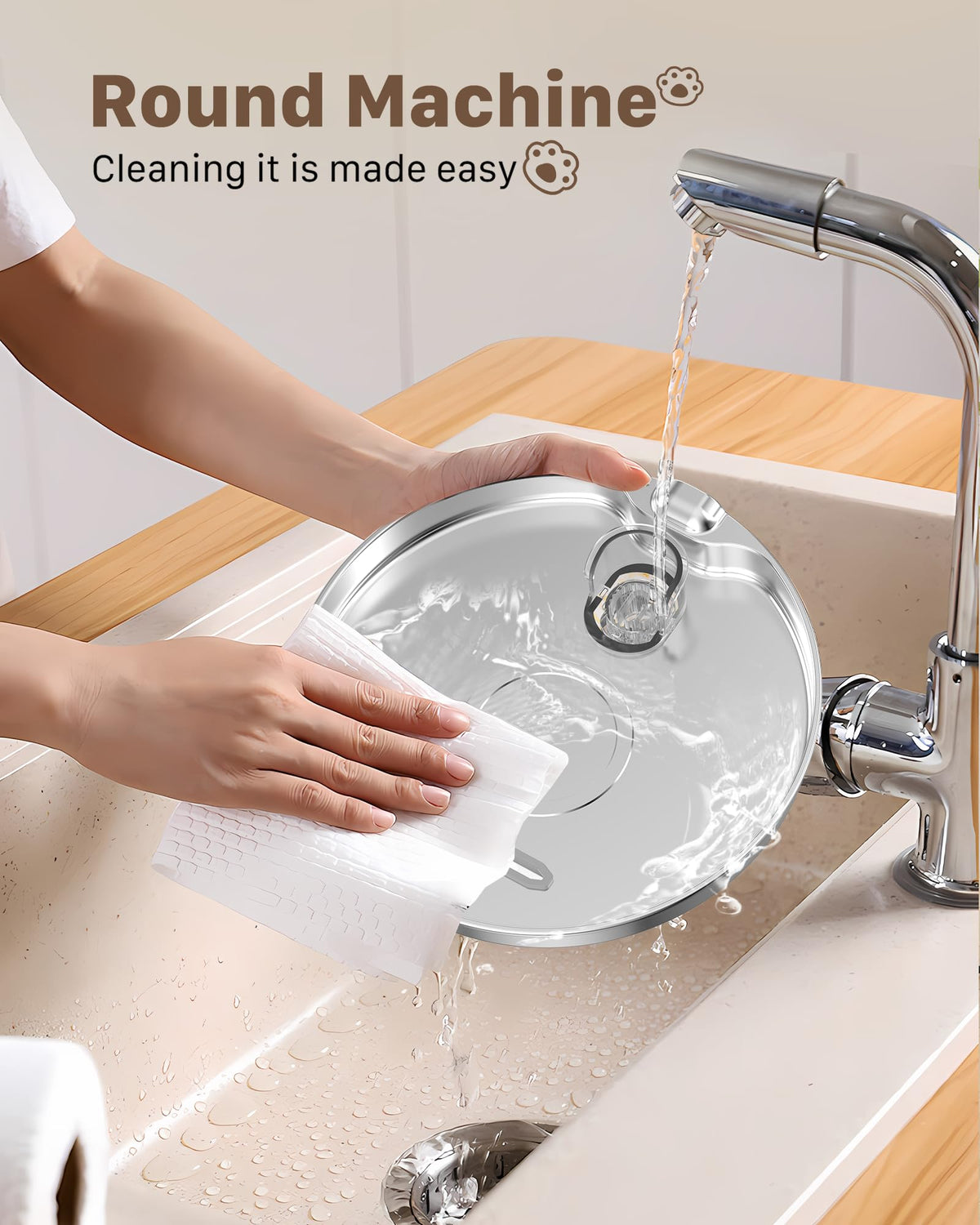 Cat Water Fountain Stainless Steel