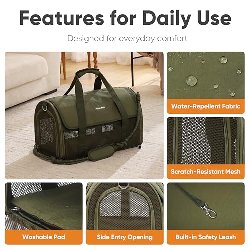 Cat Carrier Soft (Green)