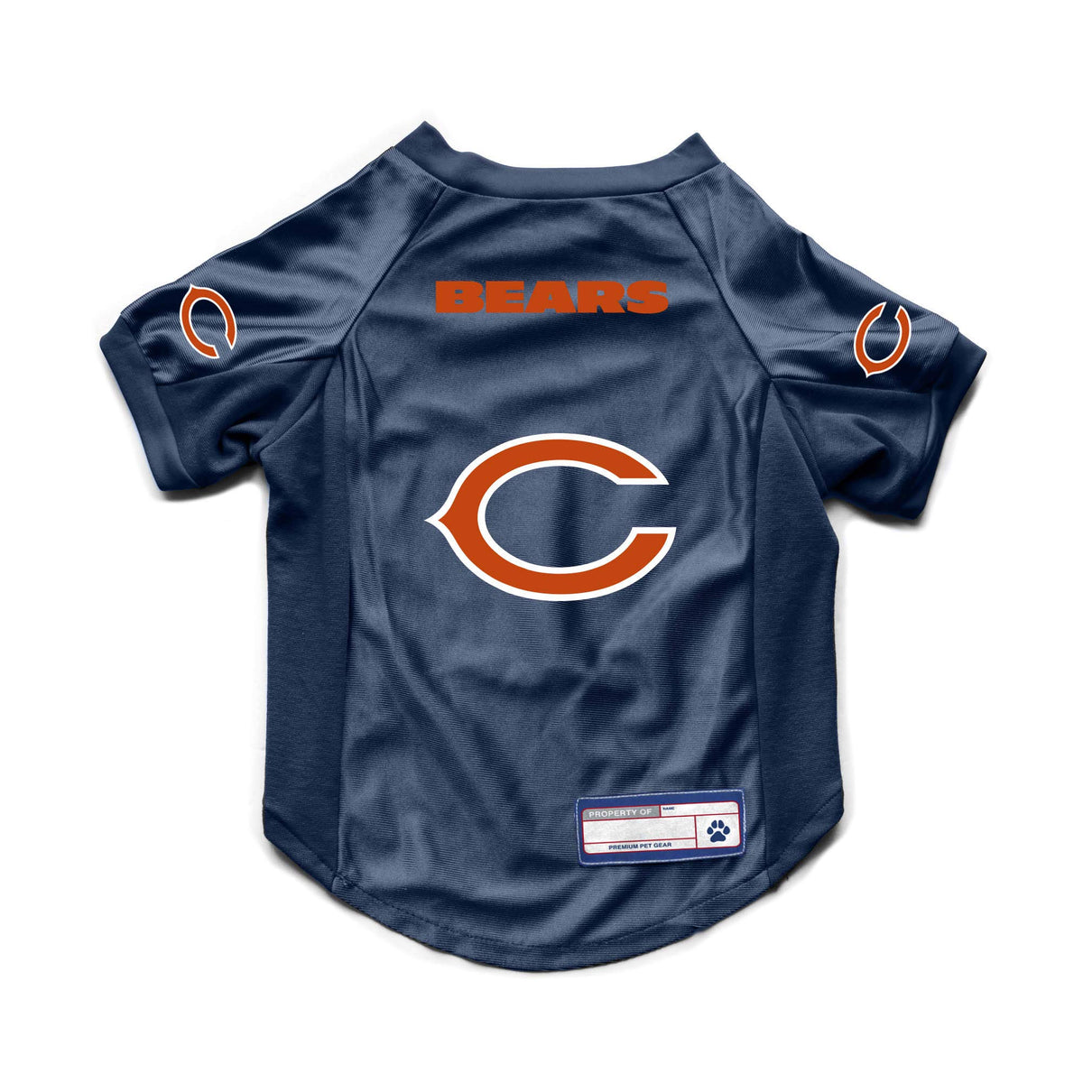 NFL Chicago Bears Stretch Pet Jersey (Chicago Bears / X-Large)