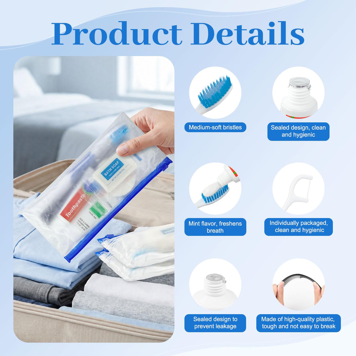Travel Toiletries Kit Bulk