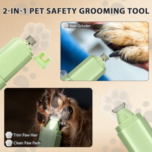 Dog Nail Grinder Quiet (Green)