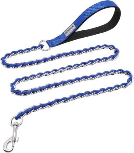 Chain Dog Leash (Blue / 7.25FT(80-200lb))