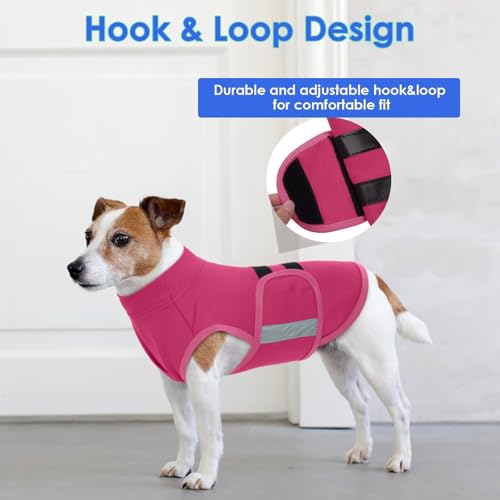 Dog Anxiety Relief Coat (RoseRed / Medium)