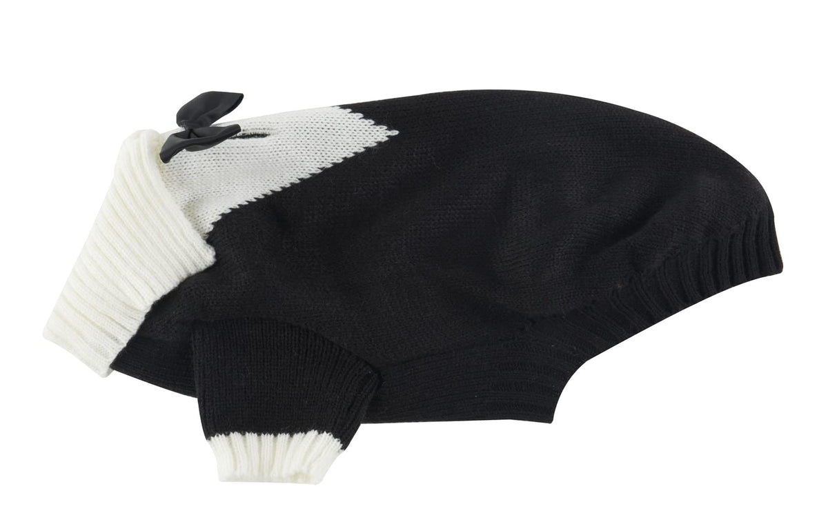 Dog Tuxedo Bow Tie Wedding Party Suit (Medium / Black White Tuxedo)