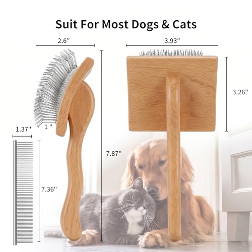 Slicker Brush for Dogs (Naturally)