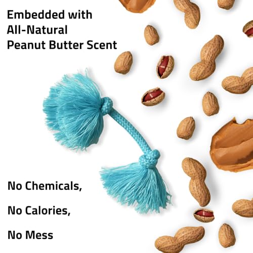 Tug Rope Dog Toys for Small Dogs (Small / Peanut Butter)