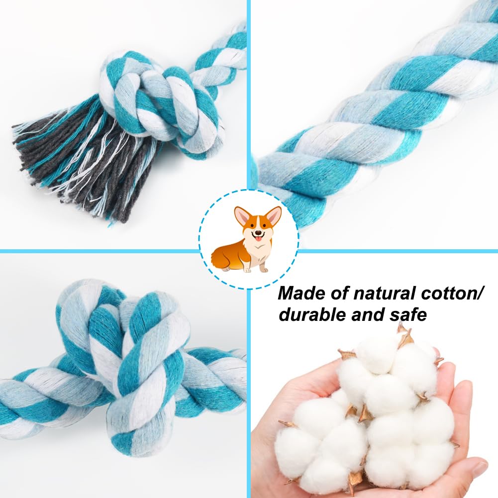 Dog Rope Toy Rope Toys for Dogs (Small / Blue)