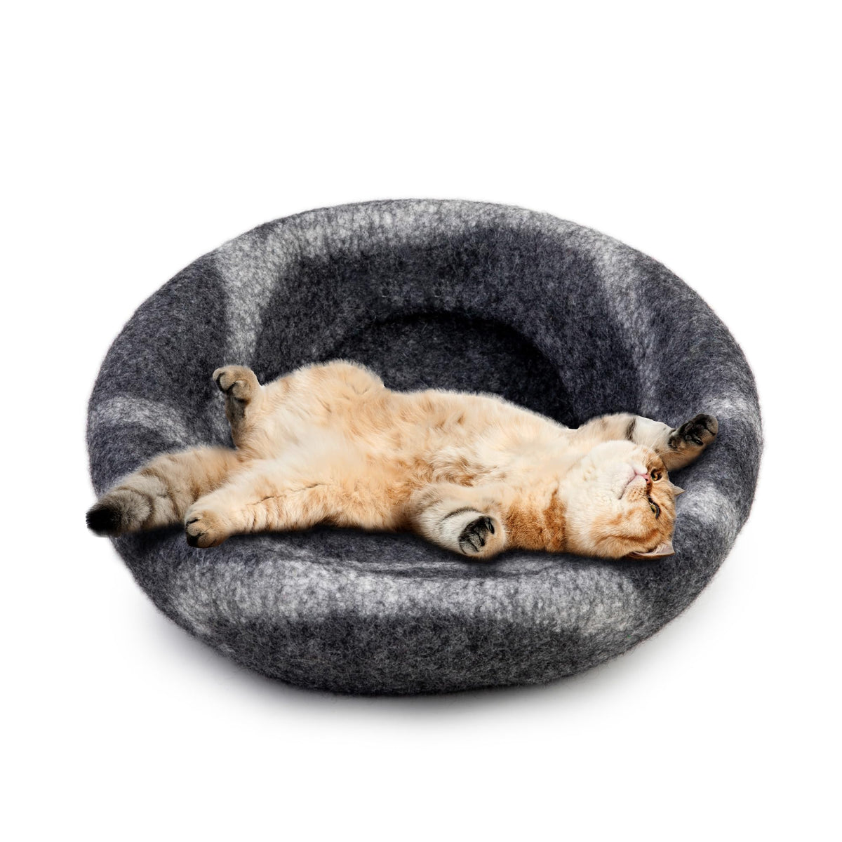 Premium Felt Cat Cave Bed (Hide & Seek)