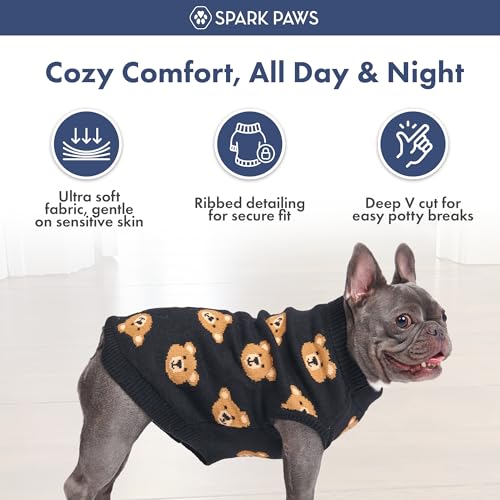 Knit Dog Sweater (Broken Teddy / Large)