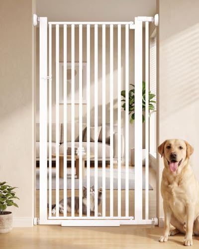 55" Extra Tall Cat Gate (55" Height, 32.67-35.43" Wide)