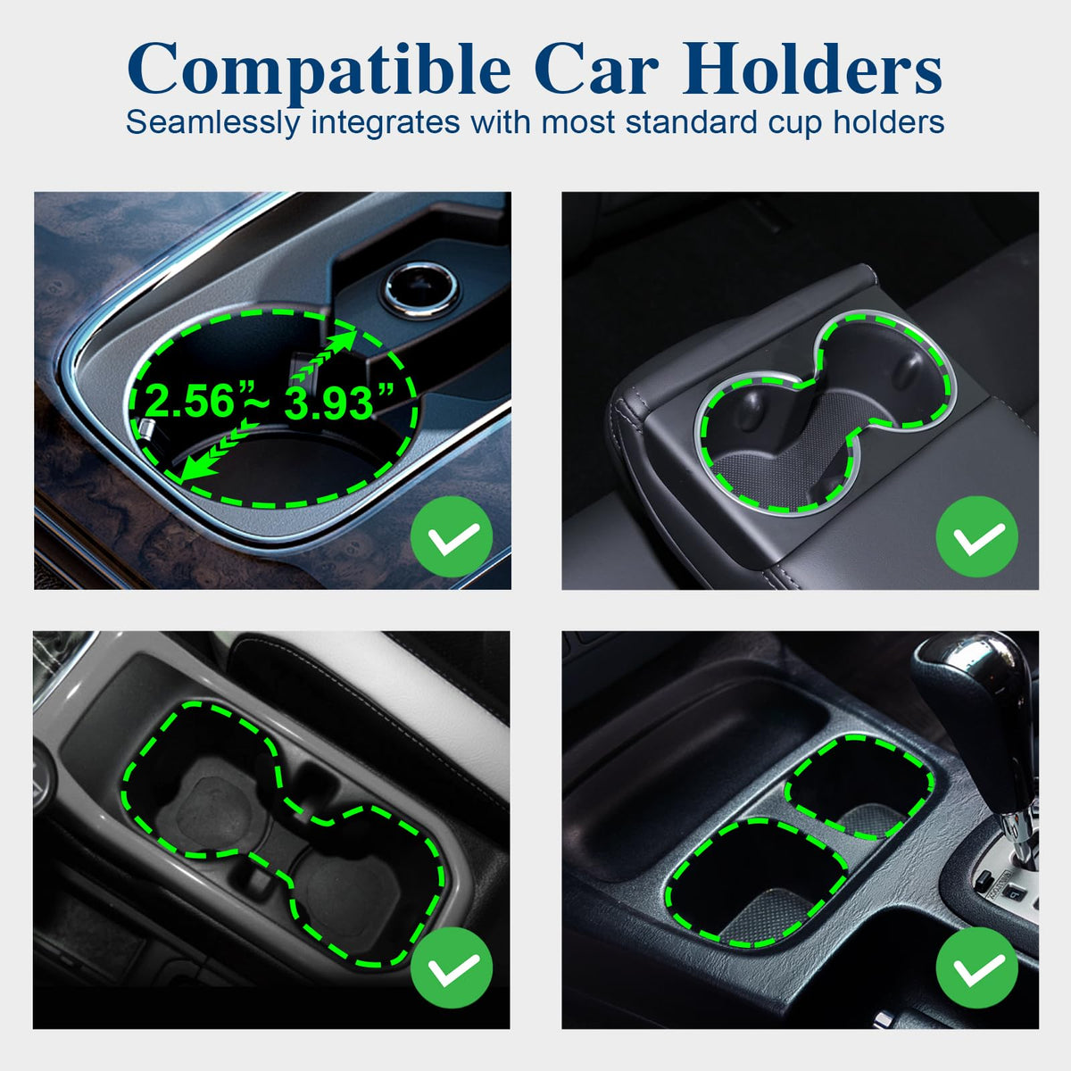 Car Cup Holder Expander (CUP-2pack)