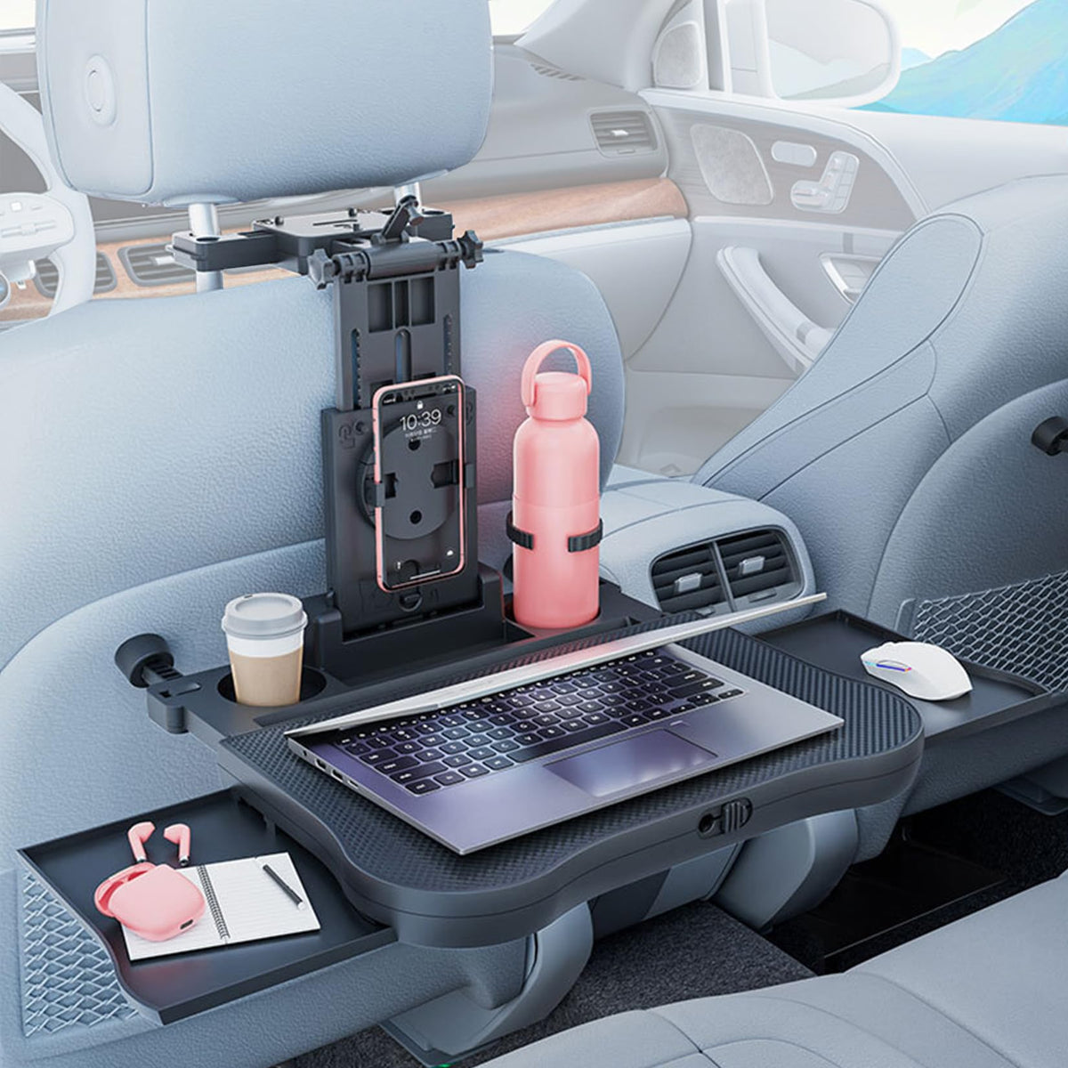 Car Steering Wheel Tray Back Seat Tray (17.7"*25.6")