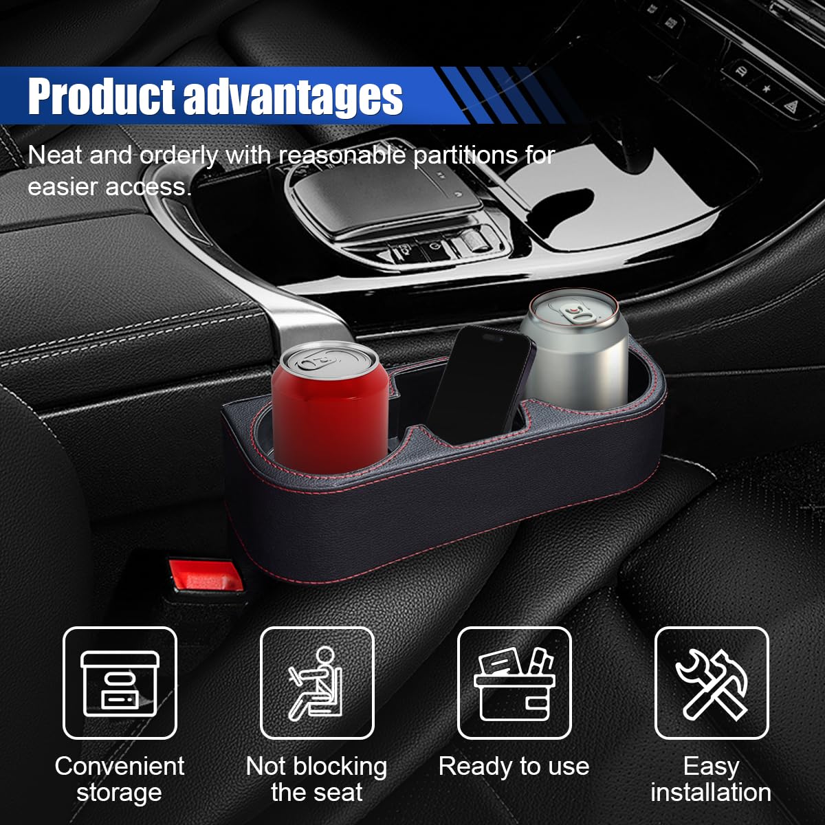 Car Cup Holder (Black)