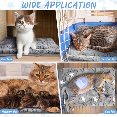 2 Pack Self Warming Cat Mat (Grey / 21" X 14")