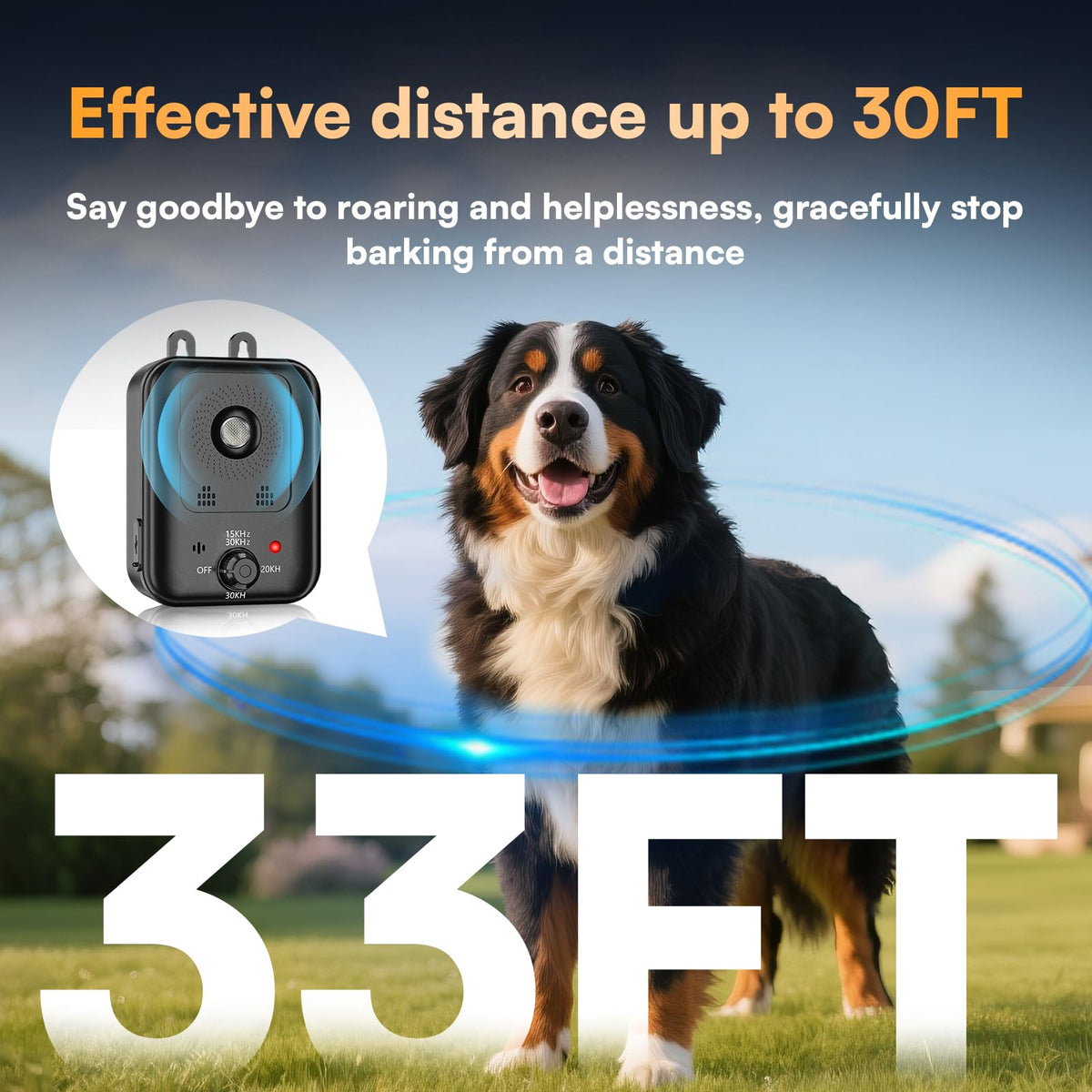 Anti Barking Devices (Black / 1pack)