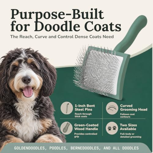 Doodle Brush Large Slicker Brush for Dogs (Large)