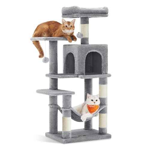 Cat Tree 44.1 (44.1 Inches / Light Gray)