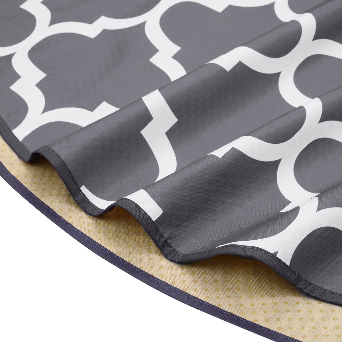 Splat Mat for Under High Chair (Round Lattice)