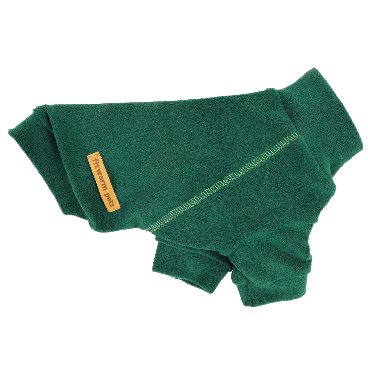 3 Pack Fleece Dog Sweater (Small / Dark Green-Aqua Green-Bean Green)