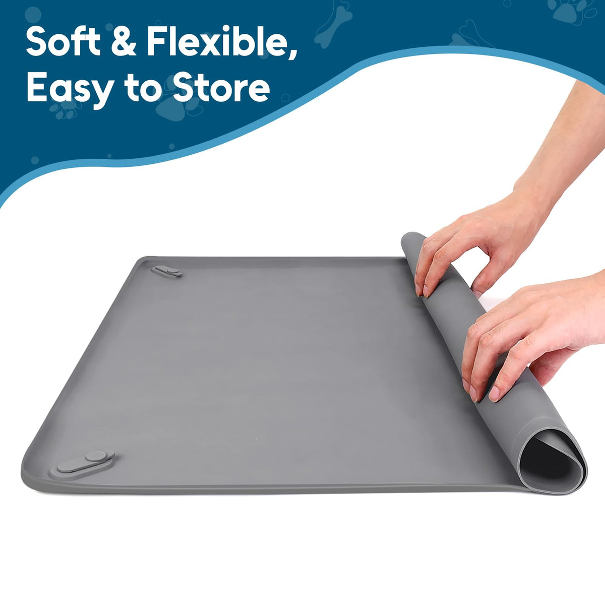 Pee Pad Holder for Small Dogs (Dark Gray)