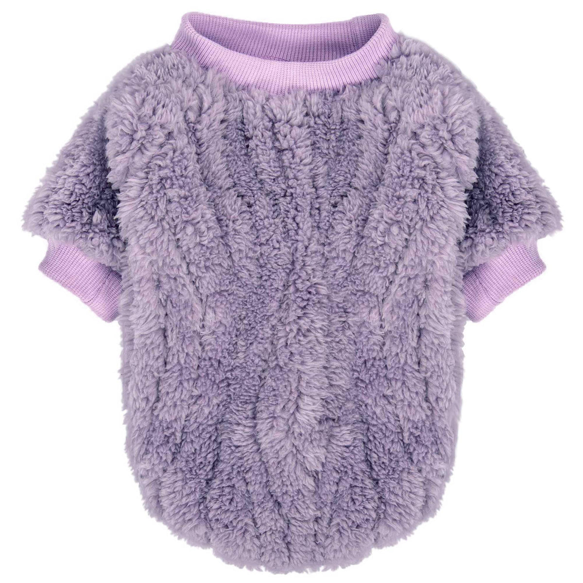 Dog Sweater 3 Pack for Dog Girl (Lavender,Pink,Yellow / Large)