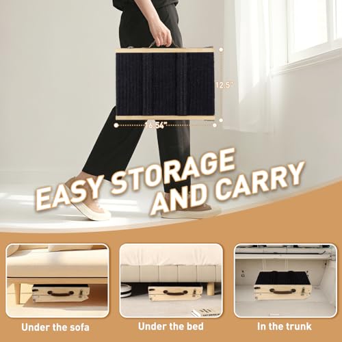 2026 Upgraded Dog Ramp for Couch (Upgraded 33.07" L x 12.5" W（Foldable）)