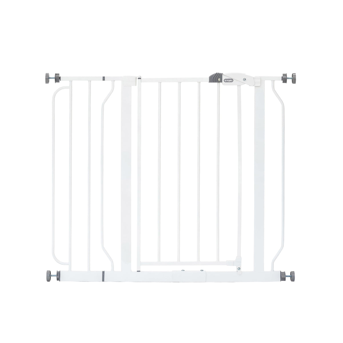 Safety 29" 38.5" Easy Step Baby Gate (White / 29-38.5"W x 30"H)