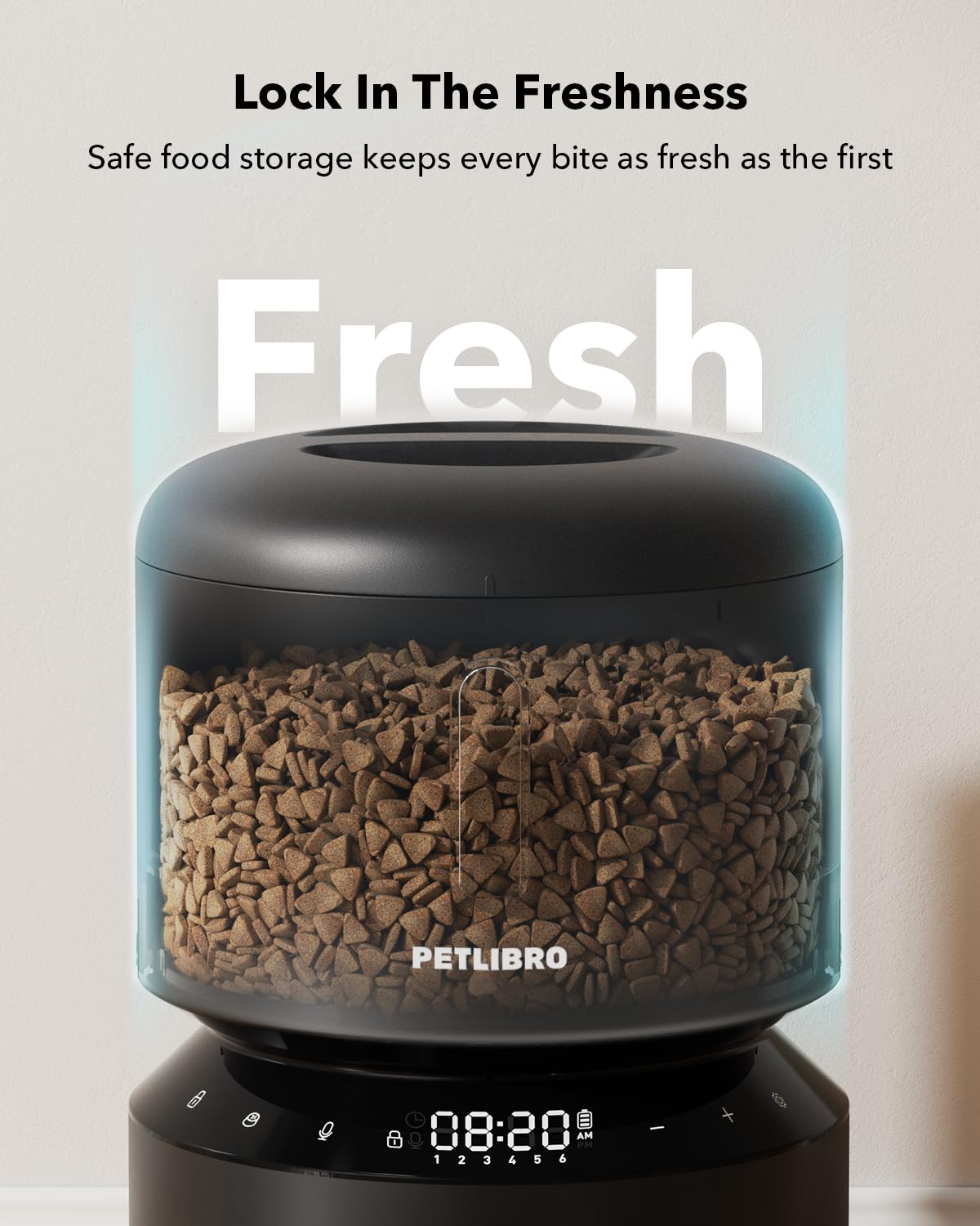 Automatic Cat Feeder (Black / 3l-basic No Cam&app)