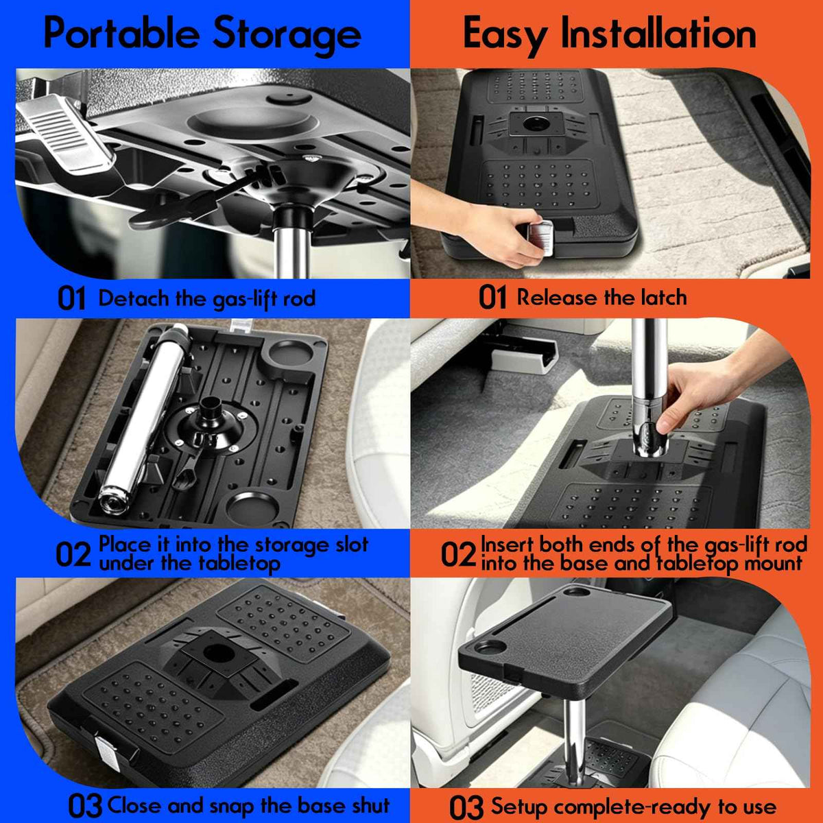 Car Seat Tray Table (Large)