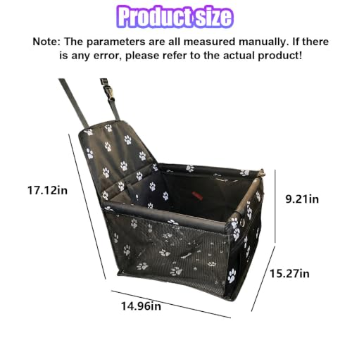 Pet Car Seat Waterproof Oxford Dog Car Booster Seats
