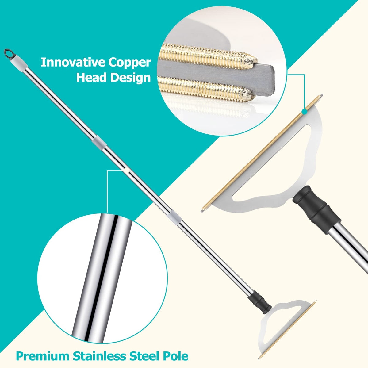 Carpet Rake for Pet Hair Removal