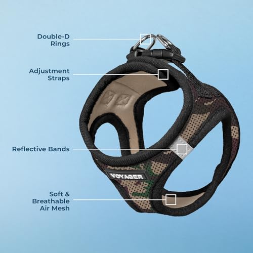 Voyager Step in Air Dog Vest Harness (Harness (Army/Black Trim) / S (Chest: 14.5 - 16"))