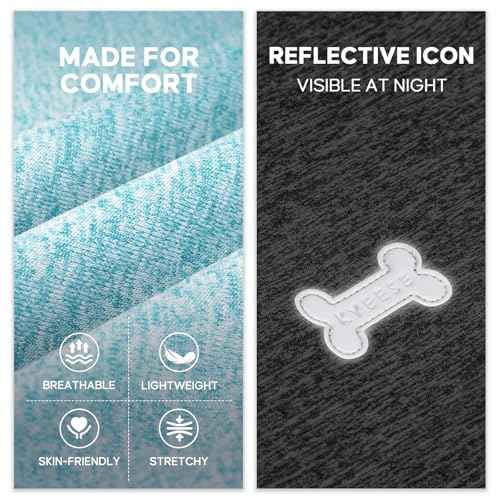 2Pack Dog Shirt for Medium Dogs Sun Protection Tank Top for Summer (XX-Large (40-55lbs) / 7# 2Pack (Grey+Sky Blue))