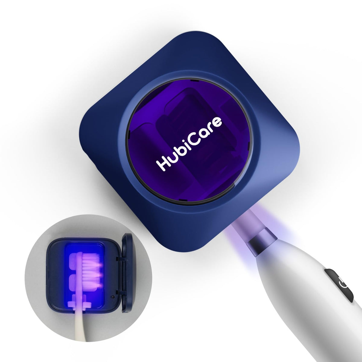 HubiCare Toothbrush Case (Navy)